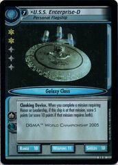 U.S.S. Enterprise-D - Personal Flagship - Foil
