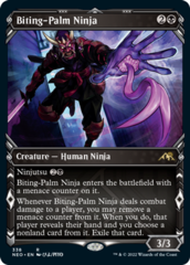 Biting-Palm Ninja (Showcase) - Foil