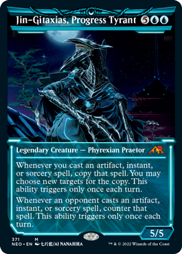 Jin-Gitaxias, Progress Tyrant - Foil - Showcase