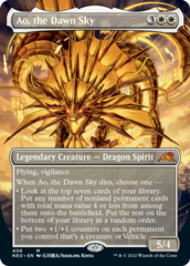 Ao, the Dawn Sky (Borderless) - Foil