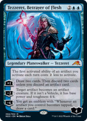 Tezzeret, Betrayer of Flesh - Kamigawa: Neon Dynasty