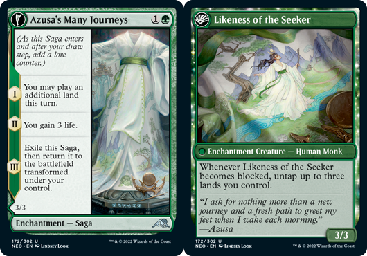 Azusas Many Journeys // Likeness of the Seeker - Foil