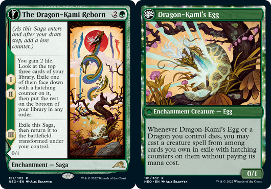 The Dragon-Kami Reborn // Dragon-Kamis Egg - Foil