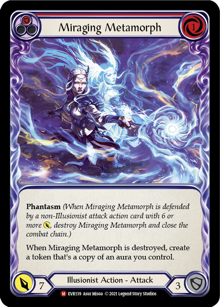 Miraging Metamorph - Rainbow Foil - 1st Edition