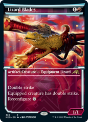 Lizard Blades (Showcase) - Foil