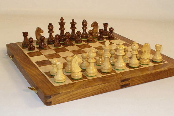 14 Folding Wood Chess Set