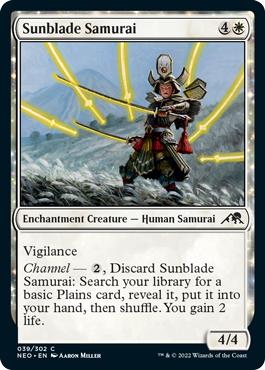 Sunblade Samurai - Foil