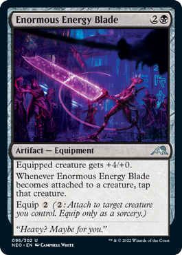 Enormous Energy Blade - Foil