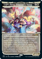 Light-Paws, Emperor's Voice (Showcase) - Foil