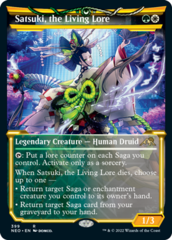 Satsuki, the Living Lore - Foil - Showcase