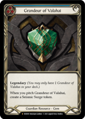 Grandeur of Valahai - Cold Foil - 1st Edition