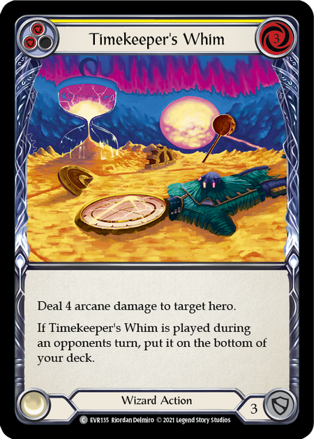 Timekeepers Whim (Yellow) - 1st Edition