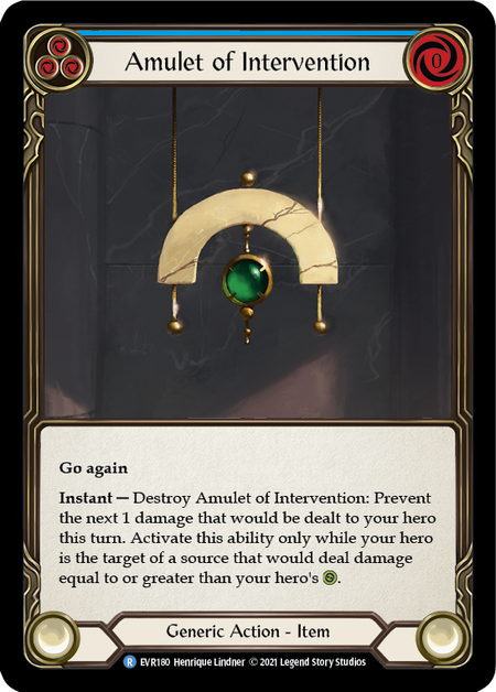 Amulet of Intervention - 1st Edition