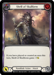 Shrill of Skullform (Red) - Rainbow Foil - 1st Edition