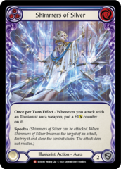 Shimmers of Silver - Rainbow Foil - 1st Edition