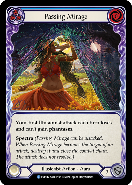 Passing Mirage - Rainbow Foil - 1st Edition