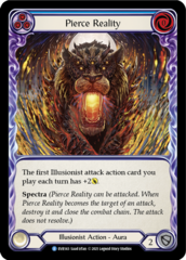 Pierce Reality - Rainbow Foil - 1st Edition