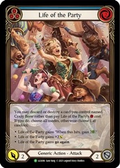 Life of the Party (Blue) (LGS086) - Rainbow Foil