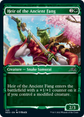 Heir of the Ancient Fang - Foil - Showcase