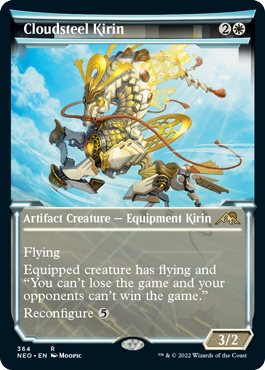 Cloudsteel Kirin - Foil - Showcase