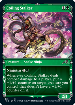 Coiling Stalker - Foil - Showcase