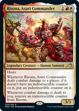 Risona, Asari Commander - Foil