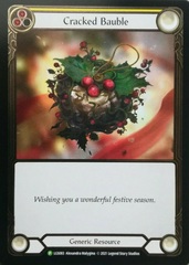 Cracked Bauble (LGS083) - Cold Foil (2021 Holiday Promo)