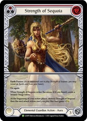 Strength of Sequoia (Red) (LGS078) - Rainbow Foil