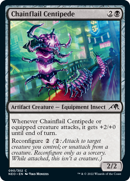 Chainflail Centipede - Foil