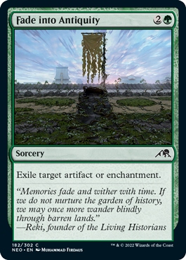 Fade into Antiquity - Foil