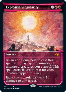 Explosive Singularity - Foil - Showcase