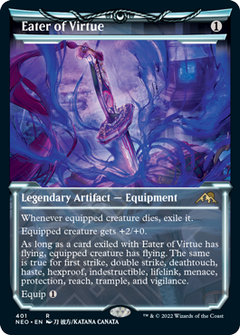 Eater of Virtue - Foil - Showcase