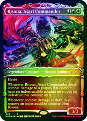 Risona, Asari Commander (Showcase) (Foil Etched) - Foil