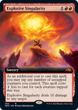 Explosive Singularity - Foil - Extended Art