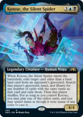 Kotose, the Silent Spider (Extended Art) - Kamigawa: Neon Dynasty