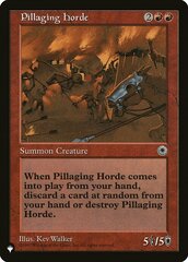 Pillaging Horde - The List