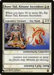 Rune-Tail, Kitsune Ascendant - The List