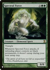 Spectral Force - The List