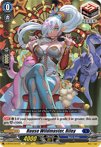 Rouse Wildmaster, Riley - D-BT04/041EN - R