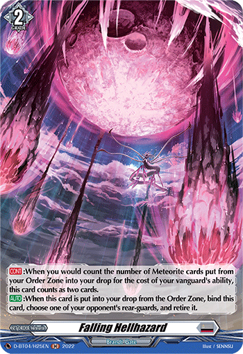 Falling Hellhazard - D-BT04/H25EN - H