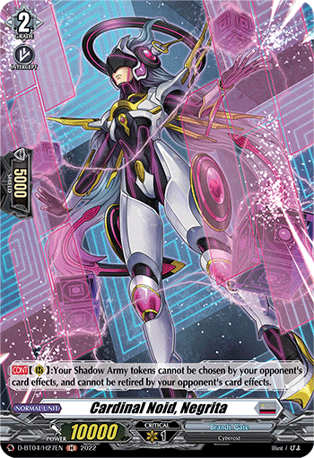 Cardinal Noid, Negrita - D-BT04/H27EN - H