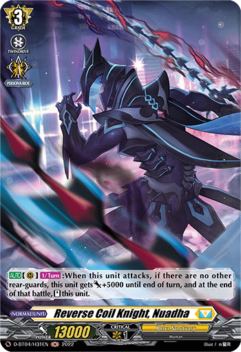 Reverse Coil Knight, Nuadha - D-BT04/H31EN - H