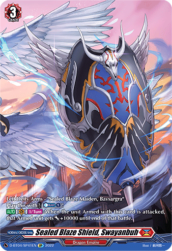 Sealed Blaze Shield, Swayanbuh - D-BT04/SP41EN - SP