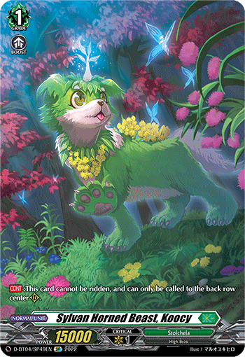 Sylvan Horned Beast, Koocy - D-BT04/SP49EN - SP