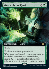 One with the Kami (Extended Art) - Commander: Kamigawa: Neon Dynasty