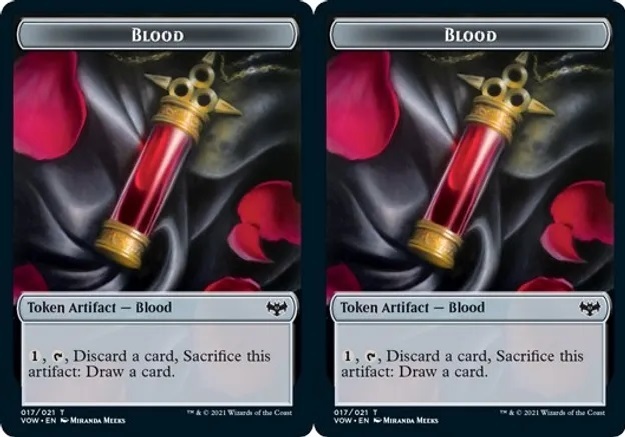 Blood Double-sided Token (Challenger 2022)