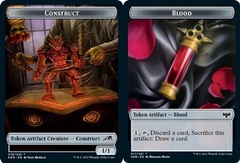 Blood (017) // Construct (015) Double-Sided Token