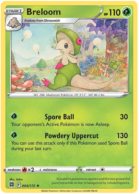 Breloom - 004/172 - Rare