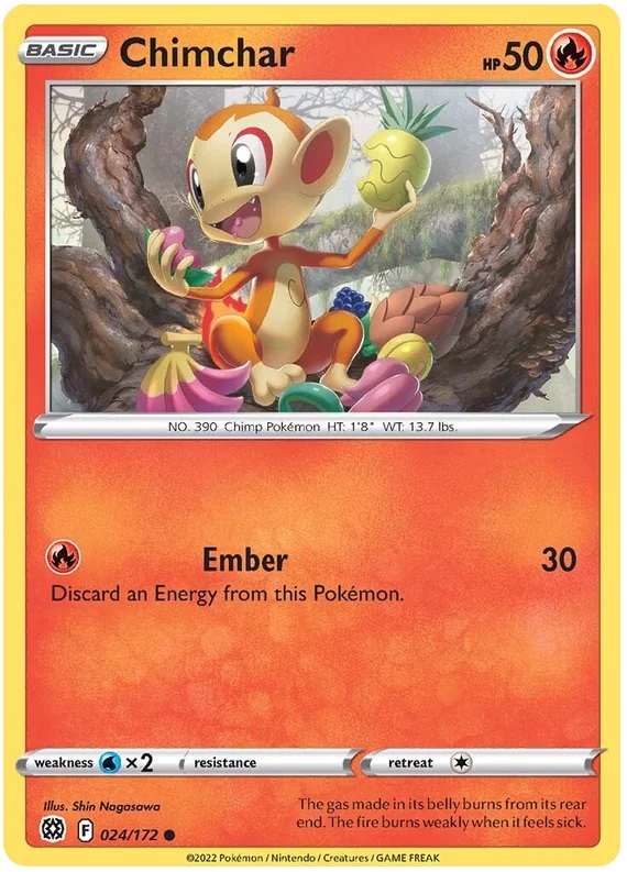 Chimchar - 024/172 - Common