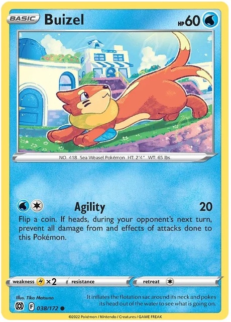 Buizel - 038/172 - Common